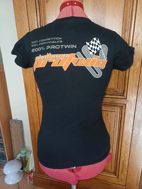 Protwin black challenge t-shirt size 38 – photo 4